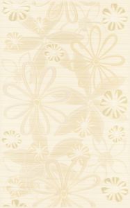 декор Церсаніт Ейфорія Квітка 1 25x35 Беж