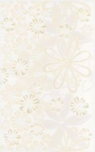 декор Церсаніт Ейфорія Квітка 1 25x35 Б'янко