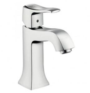 Змішувач для раковини одноважільний Hansgrohe колекція Metris Classic сатин 31077820