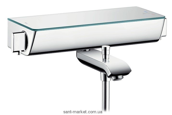 Смеситель с термостатом двухвентильный Hansgrohe коллекция Ecostat Select хром 13141000
