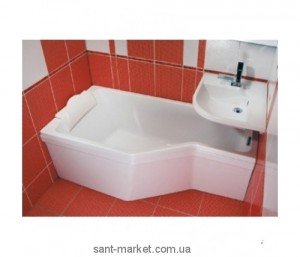 Ванна акриловая асимметричная Ravak Be happy 160х75х61 L C131000000