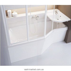 Ванна акрилова асиметрична Ravak Be happy 170х75х61 R C171000000