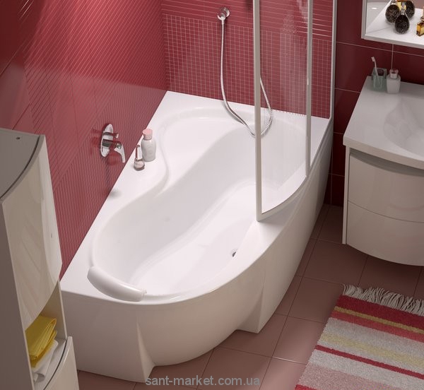 Ванна акрилова кутова асиметрична Ravak колекція Rosa 95 150х95х47 R C561000000