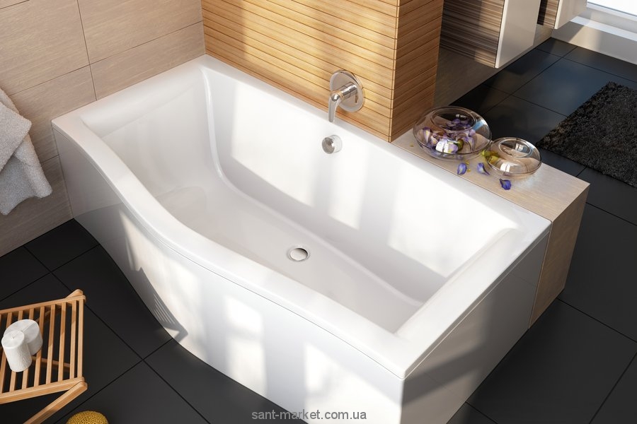 Ванна акрилова прямокутна Ravak колекція Magnolia PU Plus 170х75х46 C511000000