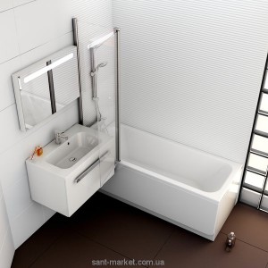 Ванна акрилова прямокутна Ravak колекція Chrome 170х75х43 C741000000