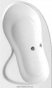 Ванна акрилова кутова асиметрична Ravak колекція Rosa 95 150х95х47 L C551000000