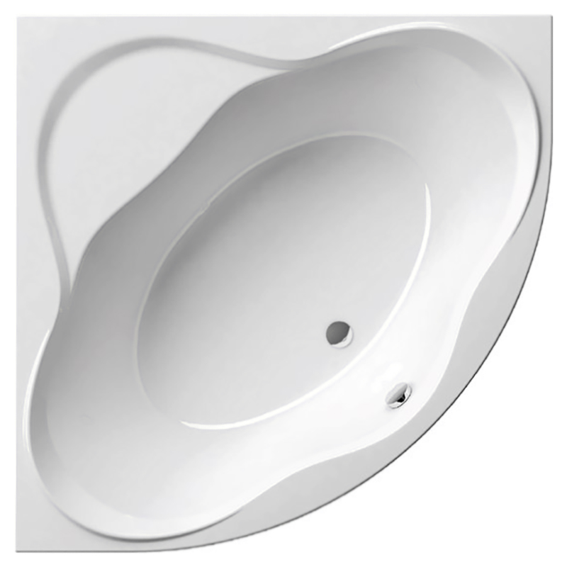 Ванна акриловая угловая Ravak коллекция NewDay 140х140х45 C651000000