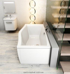 Ванна акриловая прямоугольная Ravak коллекция Magnolia 180х75х46 C601000000