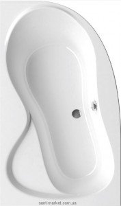 Ванна акриловая угловая асимметричная Ravak коллекция Rosa 95 150х95х47 L C551000000