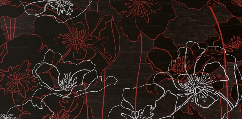 Опочно Инфинита бронза квітка А декор 29x59 3