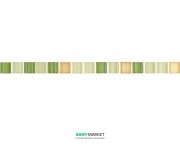 Опочно Калипсо зеленый мозаика фриз 45х2 8