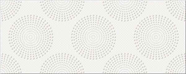 Опочно Фьюжн білий декор 20х50