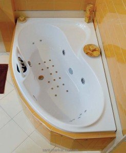 Ванна акриловая угловая Ravak коллекция Rosa II PU PLUS 150х105х45 L CK210P0000