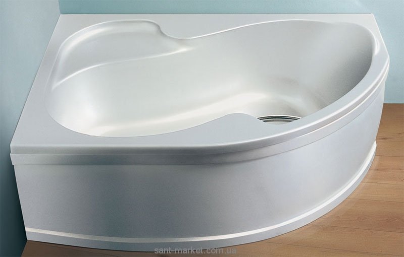 Ванна акриловая угловая асимметричная Ravak коллекция Rosa I 160х105х45 L CM01000000