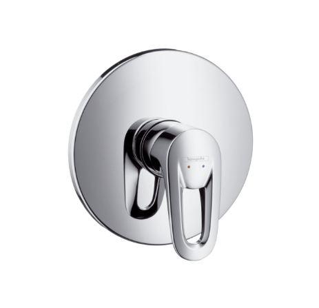 Смеситель для душа встраиваемый Hansgrohe коллекция Metropol E хром/золото 14675090