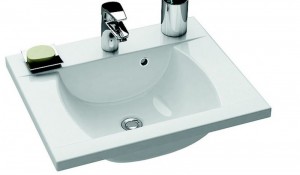 Раковина для ванної на тумбу Ravak колекція Classic біла XJD01160000