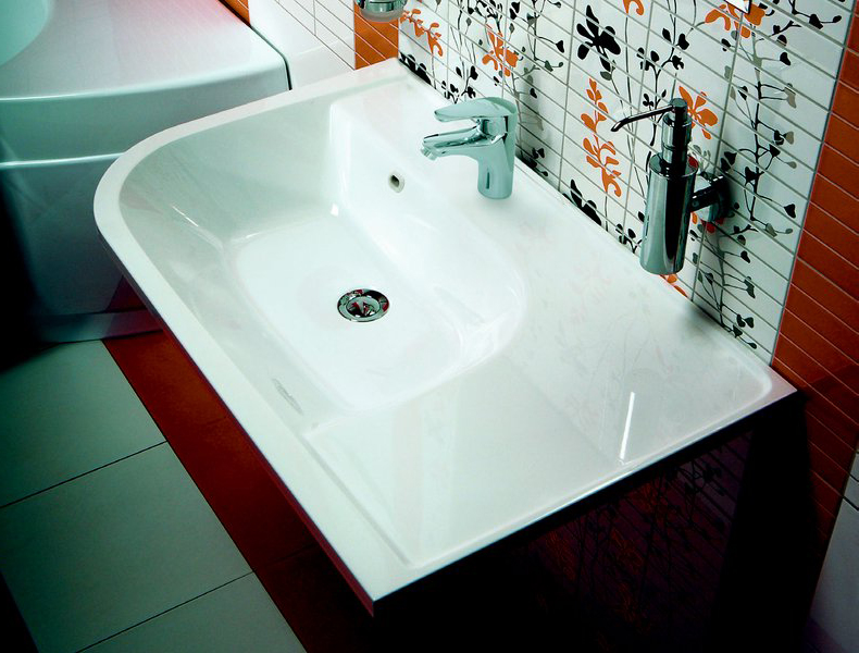 Раковина для ванної підвісна Ravak колекція Praktik U біла XJ5P1100000