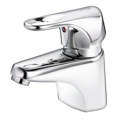 Змішувач для раковини одноважеля з донним клапаном Hansgrohe Planis Steel Optic сатин 14080800