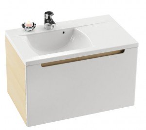 Раковина для ванной на тумбу Ravak коллекция Classic белая XJDP1180000