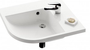 Раковина для ванної підвісна Ravak колекція Be happy біла XJAP1100000