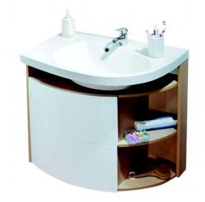 Раковина для ванной на тумбу Ravak коллекция Rosa Comfort белая XJ8L11N0000