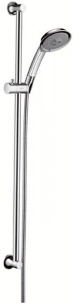 Душевой гарнитур со штангой Hansgrohe коллекция Raindance Classic 100 AIR никель 27841820