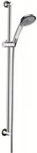 Душевой гарнитур со штангой Hansgrohe коллекция Raindance Classic 100 AIR никель 27841820