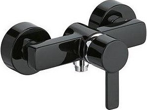 Смеситель для душа настенный однорычажный Kludi коллекци Zenta черный 388708675