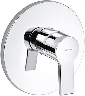 Смеситель для душа встраиваемый Kludi коллекция O-Cean хром 387600575