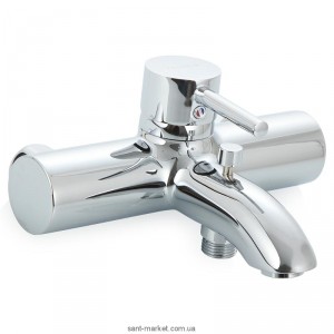 Змішувач одинважільний для ванни з коротким виливом Kludi колекція Bozz хром 386910576