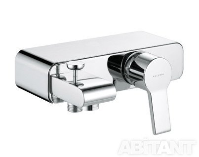 Змішувач одинважільний для ванни з коротким виливом Kludi колекція O-Cean хром 387700575