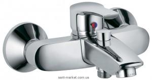 Смеситель однорычажный для ванны с коротким изливом Kludi коллекция Tercio хром 386840575