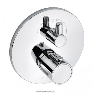 Смеситель с термостатом скрытый (встраиваемый) Kludi коллекция Zenta хром 388300545