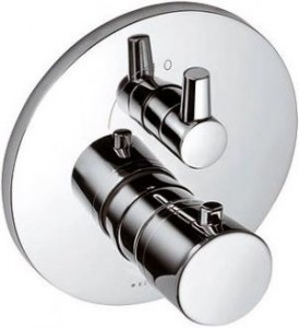 Смеситель с термостатом скрытый (встраиваемый) Kludi коллекция Kido хром 398250575