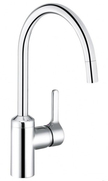 Kludi Bingo Star Смеситель для кухни нержавеющая сталь с поворотным  выдвижным изливом 428519678