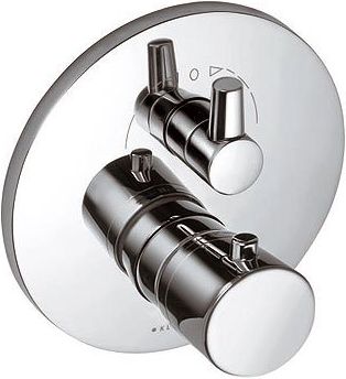 Змішувач з термостатом прихований (вбудований) Kludi колекція Kido хром 398200575