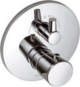 Смеситель с термостатом скрытый (встраиваемый) Kludi коллекция Kido хром 398200575