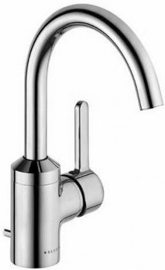 Змішувач для раковини одноважеля з донним клапаном високий Kludi Bingo Star хром 420230575