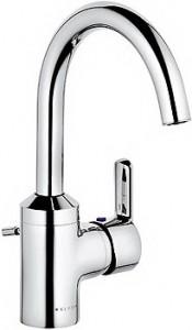 Смеситель для раковины однорычажный с донным клапаном высокий Kludi коллекция Almera хром 420230581