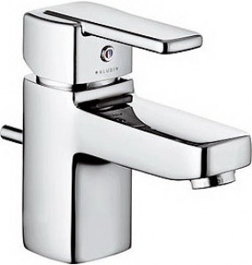 Змішувач для раковини одноважеля з донним клапаном Kludi колекція Q-Beo хром 501290575