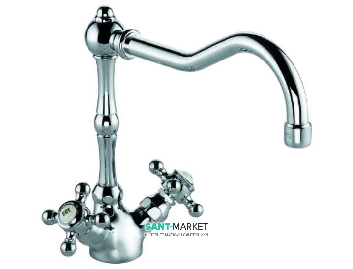 Смеситель для кухни Kludi Adlon двухвентильный ретростиль 516064520