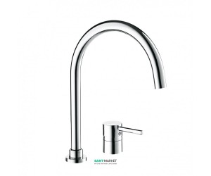 Смеситель для кухни Kludi L-INE однорычажный на два отверстия 428530577