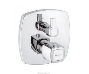 Смеситель с термостатом скрытый (встраиваемый) Kludi коллекция Q-Beo хром 508200542