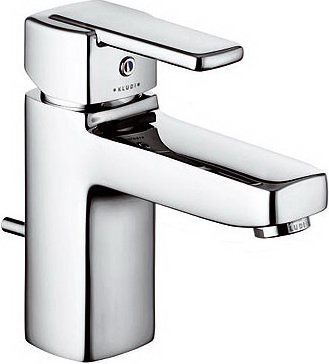 Смеситель для раковины однорычажный с донным клапаном Kludi коллекция Q-Beo хром 500230575