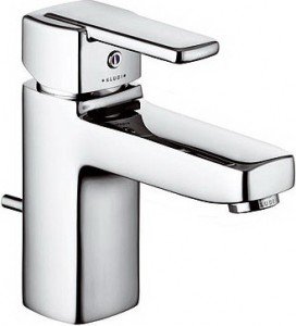 Смеситель для раковины однорычажный с донным клапаном Kludi коллекция Q-Beo хром 500230575