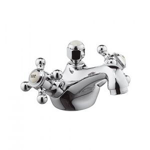 Змішувач для раковини двухвентильний з донним клапаном Kludi колекція Adlon хром 510120520