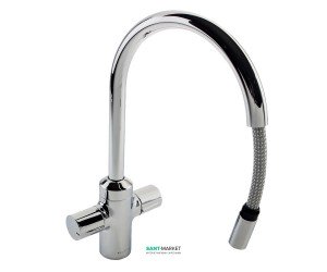 Смеситель для кухни с выдвижной лейкой Kludi Bingo Star однорычажный 428870532