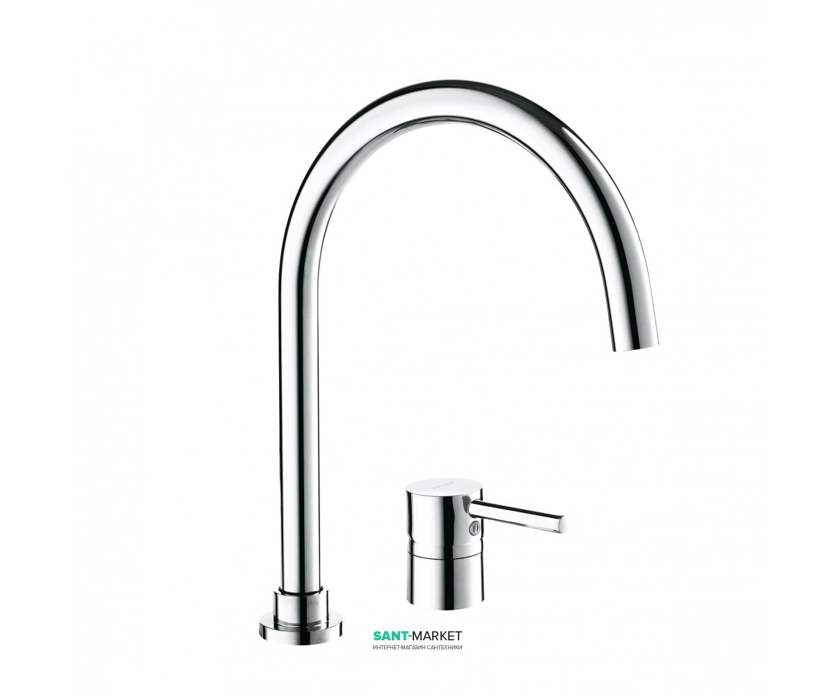 Змішувач для кухні Kludi L-INE змішувач на два отвори 428530577