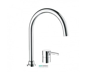 Смеситель для кухни Kludi L-INE однорычажный на два отверстия 428530577