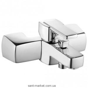 Змішувач одинважільний для ванни з коротким виливом Kludi колекція Q-Beo хром 504430575